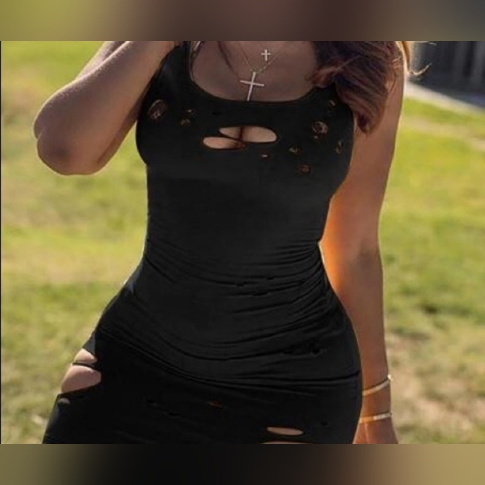 Cute ripped dress